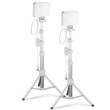 NEEWER BP66D 2-Pack LED Light Kit, 3200K-5600K, CRI95, w/Tripod