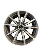 (A) FRONT 18X8 INCH GRAY ALUMINUM WHEEL RIM *RASH*