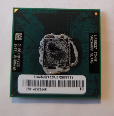 Original INTEL PENTIUM T2410 SLA4G MOBILE 2,00GHz / 1M / 533 - Sockel P