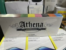 Face Body Paint Set-Athena Painting Palette,10 Professional Artist Brush,Large D