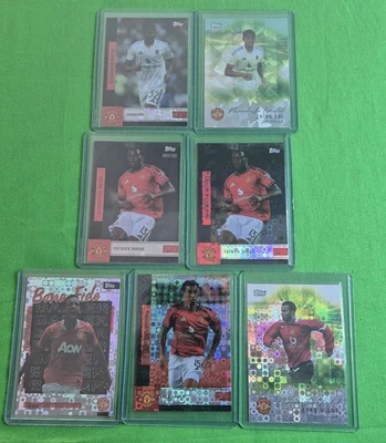 Manchester United Team Set Insert Parallel Bundle Inc Dorgu /199, Obi /199 - Image 1 of 4