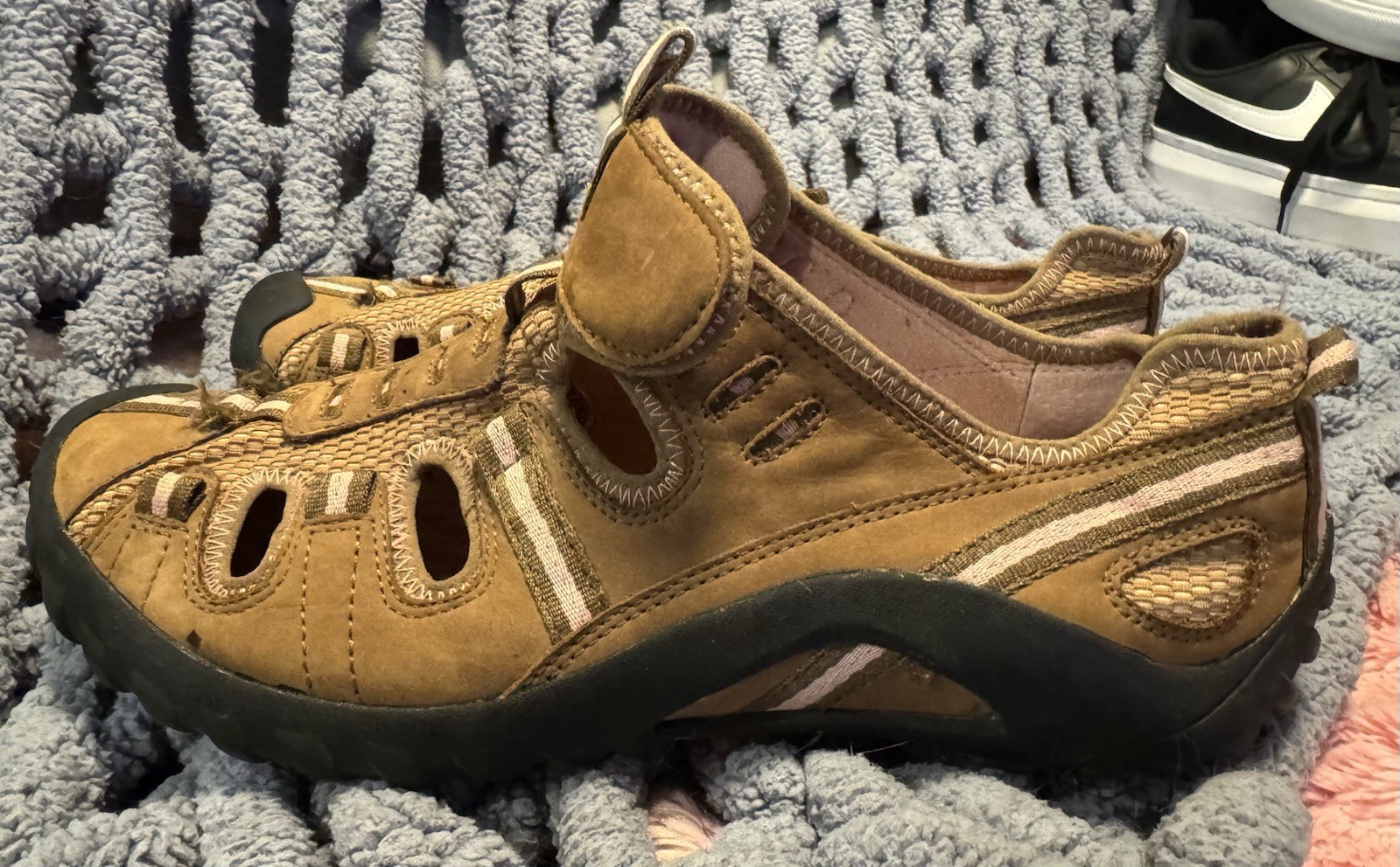 Scarpe da trekking KEEN Presidio da donna misura 8 5 in pelle marrone