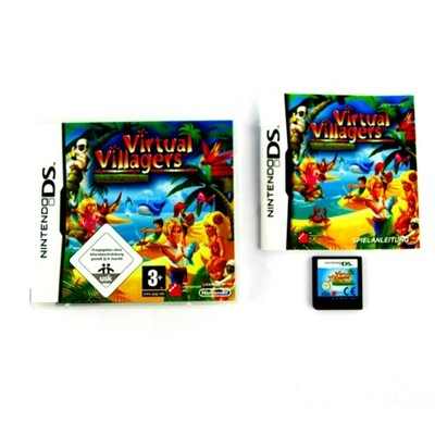 Nintendo DS Spiel Virtual Villagers Erschaffe Dein Paradies OVP mit Anleitung