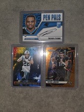 2022-25 Panini Origins /99 Christian McCaffrey💥Prizm Orange Lazer 💥Pen Pals Au