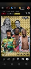 THE NEW DAY/EDGE & CHRISTIAN 2020 WWE TOPPS SLAM FIRE LEGENDARY DIGITAL...