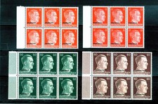 Ukraina - okupacja niemiecka 2. Wojna światowa 1941 - 4 x 6 - bloki czyste