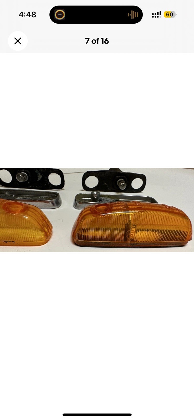 1981-1988 Rolls Royce Silver Spur Left Right Side Turn Signal Lamp Indicator OEM