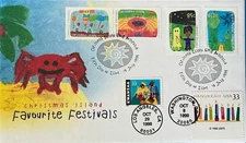 HNLP Hideaki Nakano 3368 3352 Kwanzaa Hannukah on Christmas Island Australia 