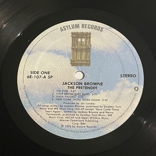 Jackson Browne / The Pretender - 1976 - Vintage Black Vinyl LP - Play Tested - Picture 11 of 16