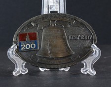 Belt Buckle United States Constitution Bicentennial Metal Buckle Vintage 1987