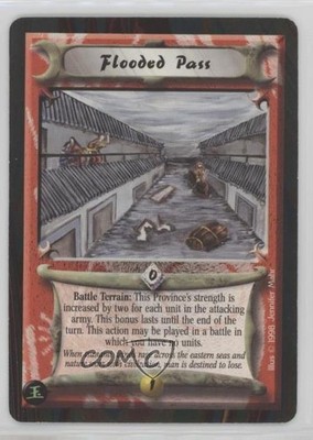 1998 Legend of the Five Rings (L5R) CCG Hidden Emperor Episode 2 Flooded Pass