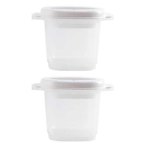 Calentador portátil de oficina contenedor de alimentos contenedor de comida con aislamiento térmico 2 piezas - Imagen 6 de 12