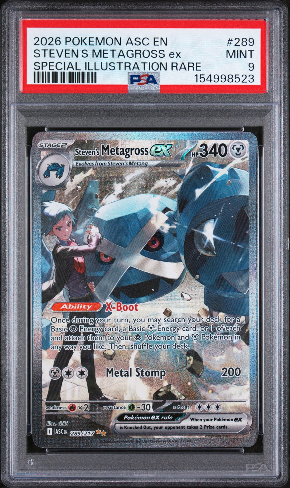Steven's Metagross Ex #289
