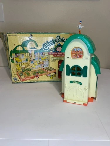 Vintage 1984 Cabbage Patch Kids Babyland General Hospital Playset