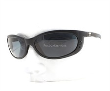 Costa Del Mar Fathom Sunglasses Matte Black Polarized Gray Poly 580P with Case