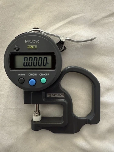 Mitutoyo 547-500S ABSOLUTE Digimatic Thickness Gage 547-500