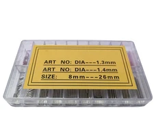 300Pcs 1.3&1.4mm Diameter Single End Watch Spring Bar Link Pin Assortment 8~26mm