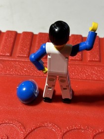 LEGO Technic Racing Figure w/ Blue Helmet - Vintage Set #8714, 8223 (tech037)