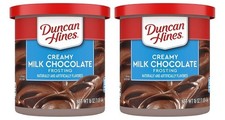Duncan Hines Frosting Creamy Milk Chocolate 2 Pack