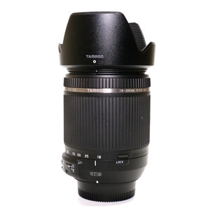Used Tamron 18-200mm f3.5-6.3 VC lens for Nikon