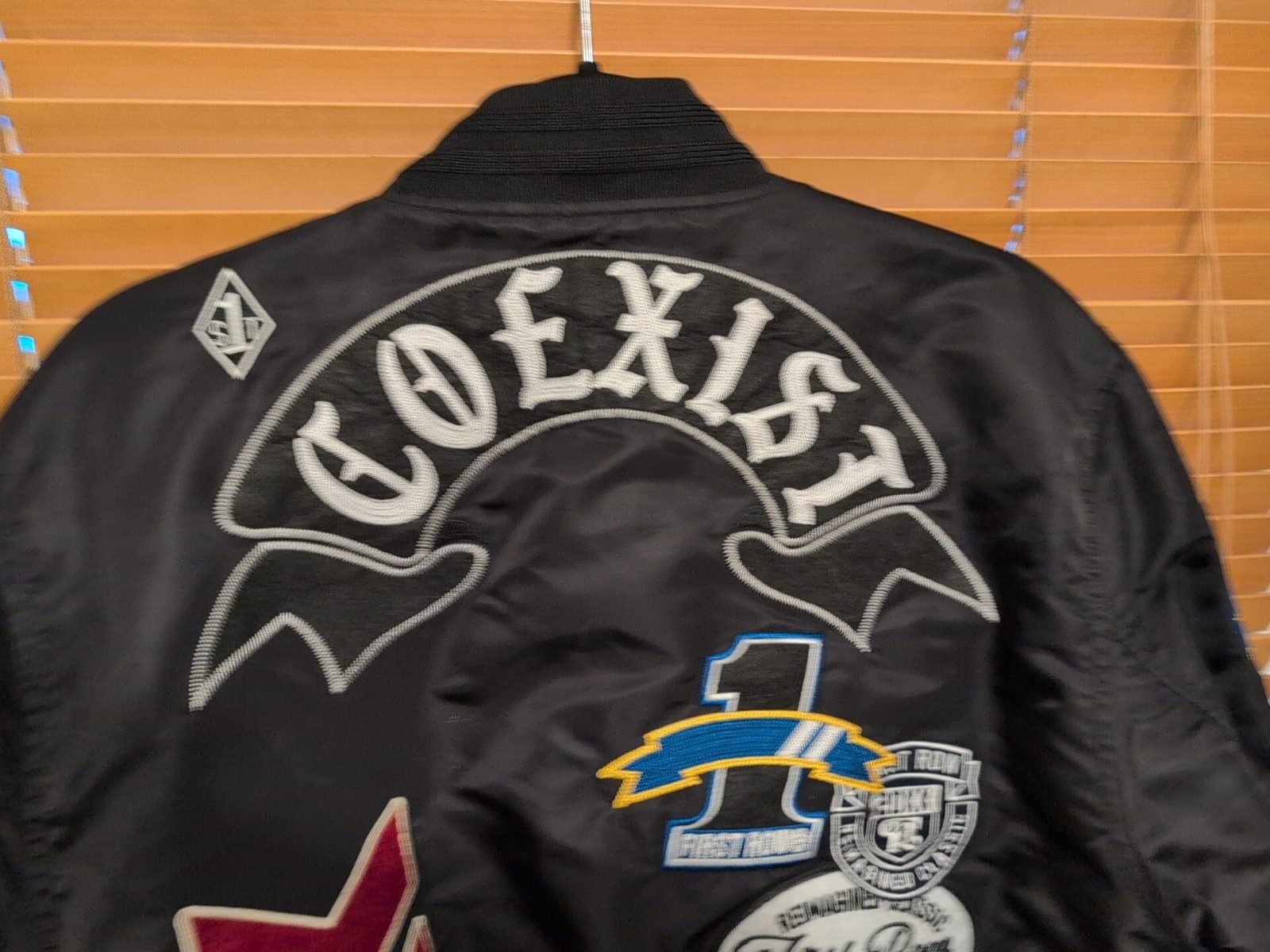 Women's First Row Multi Patch Coexist Jacket Eigh… - image 7