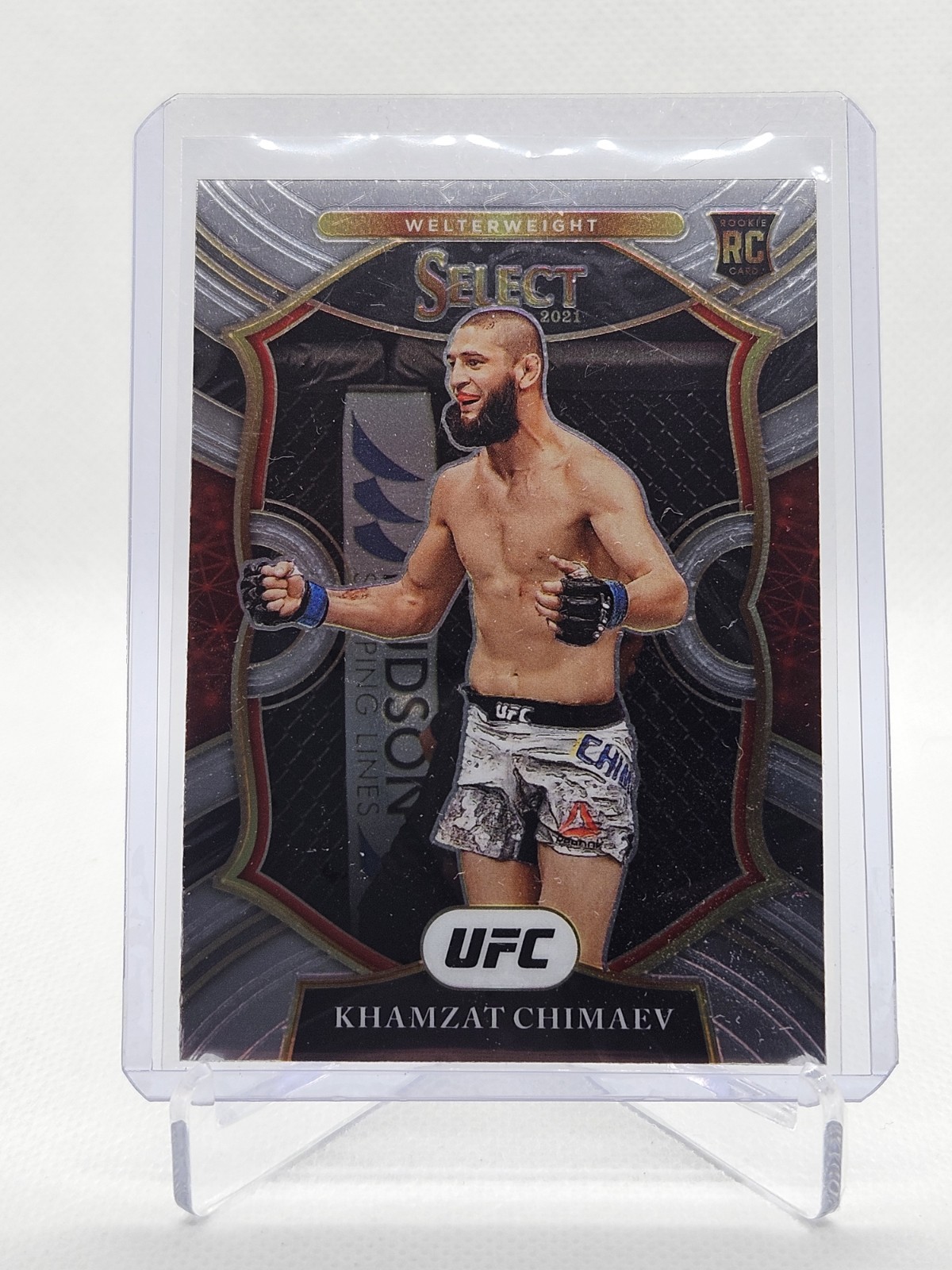 2021 Panini Select UFC - Concourse Khamzat Chimaev #57 (RC)
