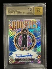 DYLAN HARPER 2025-26 TOPPS FINEST RC ON CARD AUTO BLUE FRACTOR /99 BGS 10 POP 1