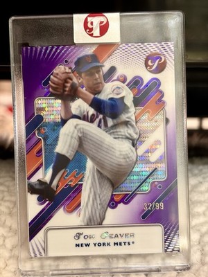 2025 Topps Pristine - Tom Seaver #162 Purple Refractor /99 Encased!