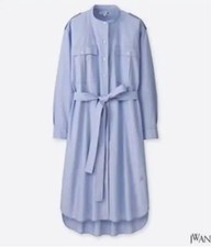 Discontinued UNIQLO JW Anderson Collaboration Shirt Dress M Long Dress