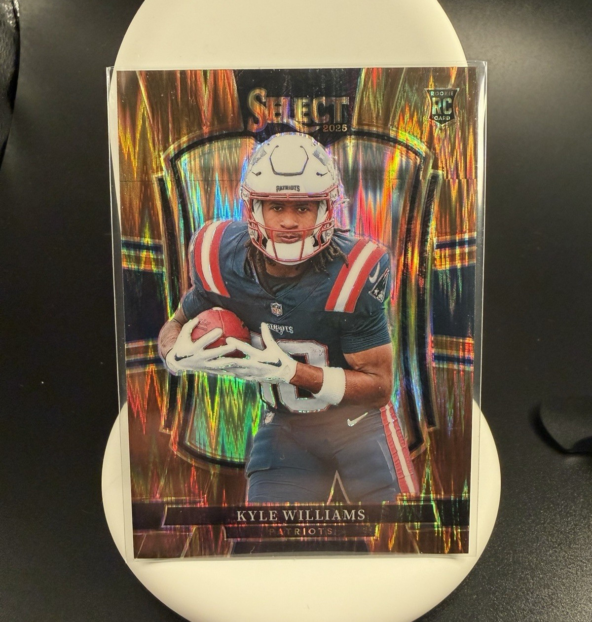 Panini Select 2025 Kyle Williams #178 Rookie Prizm Premier Level /199 Patriots