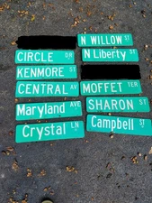 Authentic Used Street Road Traffic Sign