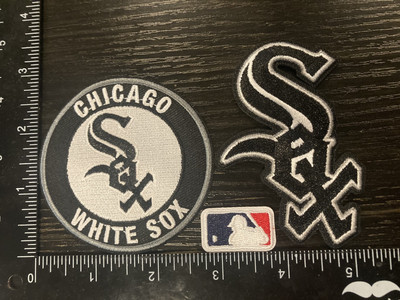 LOT SET OF 3 CHICAGO WHITE SOX MLB BASEBALL IRON ON PATCHES