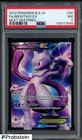 2012 Pokemon B& W Next Destinies #98 FA Mewtwo EX PSA 7 NM