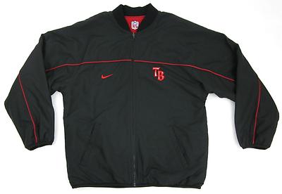 Nike Team Tampa Bay Buccaneers Reversible Full Zip Fall Jacket Sz MEDIUM Rare!