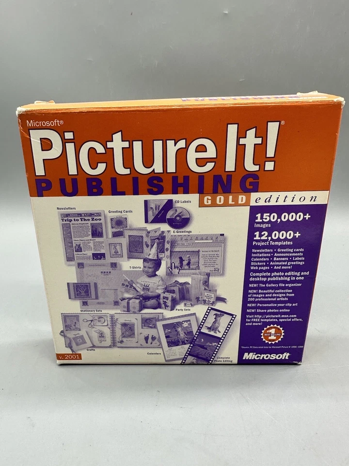 Microsoft Picture It! Publishing Gold edition V.2001 - Image 4 of 4