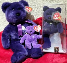 RAREST AUTHENTICATED VERSION Ty Beanie Babies Princess Bear Toy INDONESIA