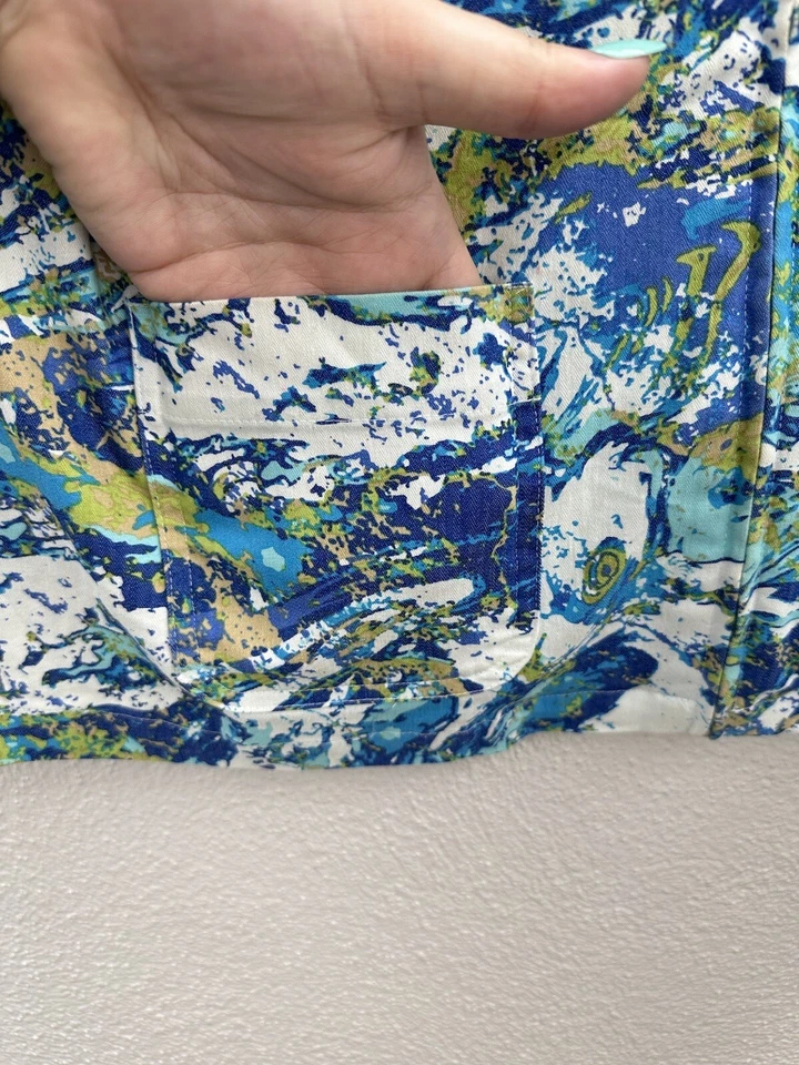 Chaqueta Breckenridge para mujer talla pequeña colorida manga 3/4 cremallera Foto 4 de 4