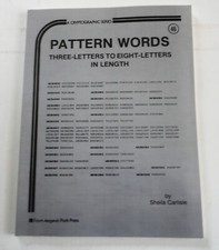 Pattern Words Three-Letters To Eight-Letters ...