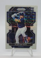2022 Panini Prizm Alex De Goti White Wave Prizm RC #183 Houston Astros