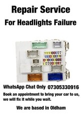 BCM REPAIR SERVICE - DB39-14A073-DC Ford Ranger BCM U1000 U3000 Headlight fault