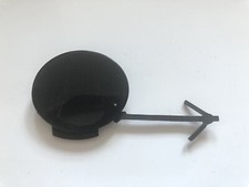 USED 2007 - 2010 Vauxhall Corsa D Front Bumper Tow Eye Cover Metallic Black