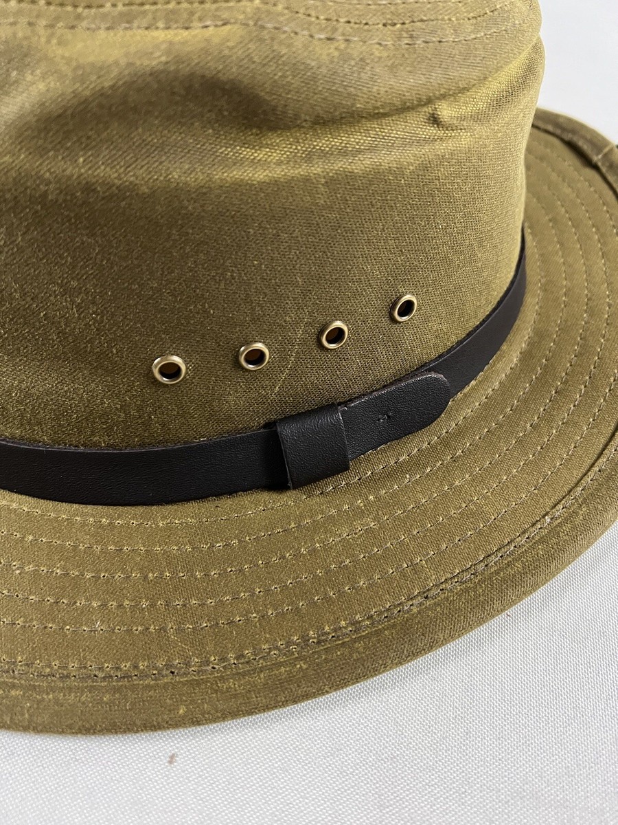 FILSON TIN CLOTH PACKER HAT DARK TAN XL NWT | eBay