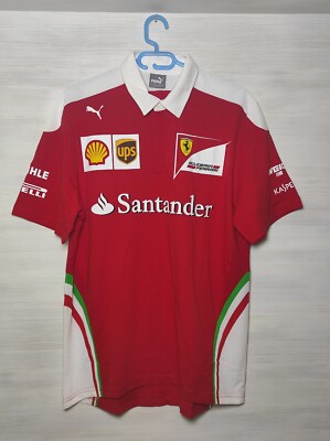 Jaco Santander Original Agasalho Ferrari Santander Camisa