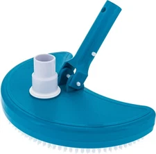 Weighted Half Moon Pool Vacuum Head - Pole Attachment Included