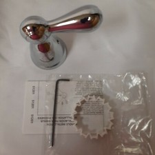 D H717 BOTANICAL Tub And Shower Metal Lever Handle