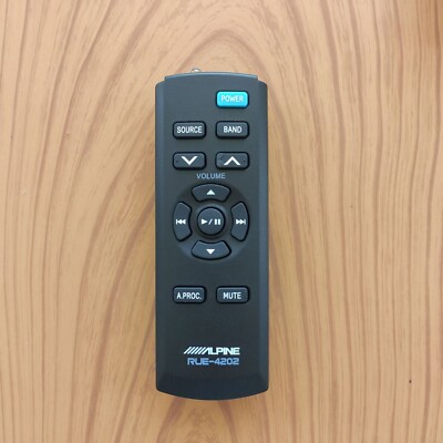 New Remote control for Alpine car radio RUE-4202 CDE-143BT CDE-124SXM CDE-175BT
