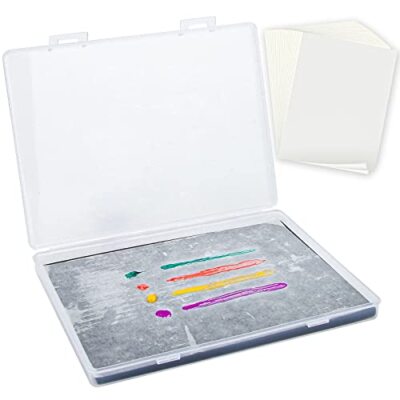Stay Wet Palette for Acrylic Painting Garpernics Wet Palette Tray with 