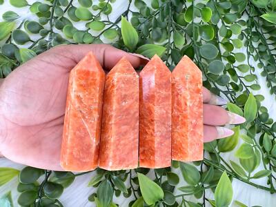 Orchid Calcite Tower - 3'' - 3.4'' Orchid Calcite Generator - Orchid Calcite Wand