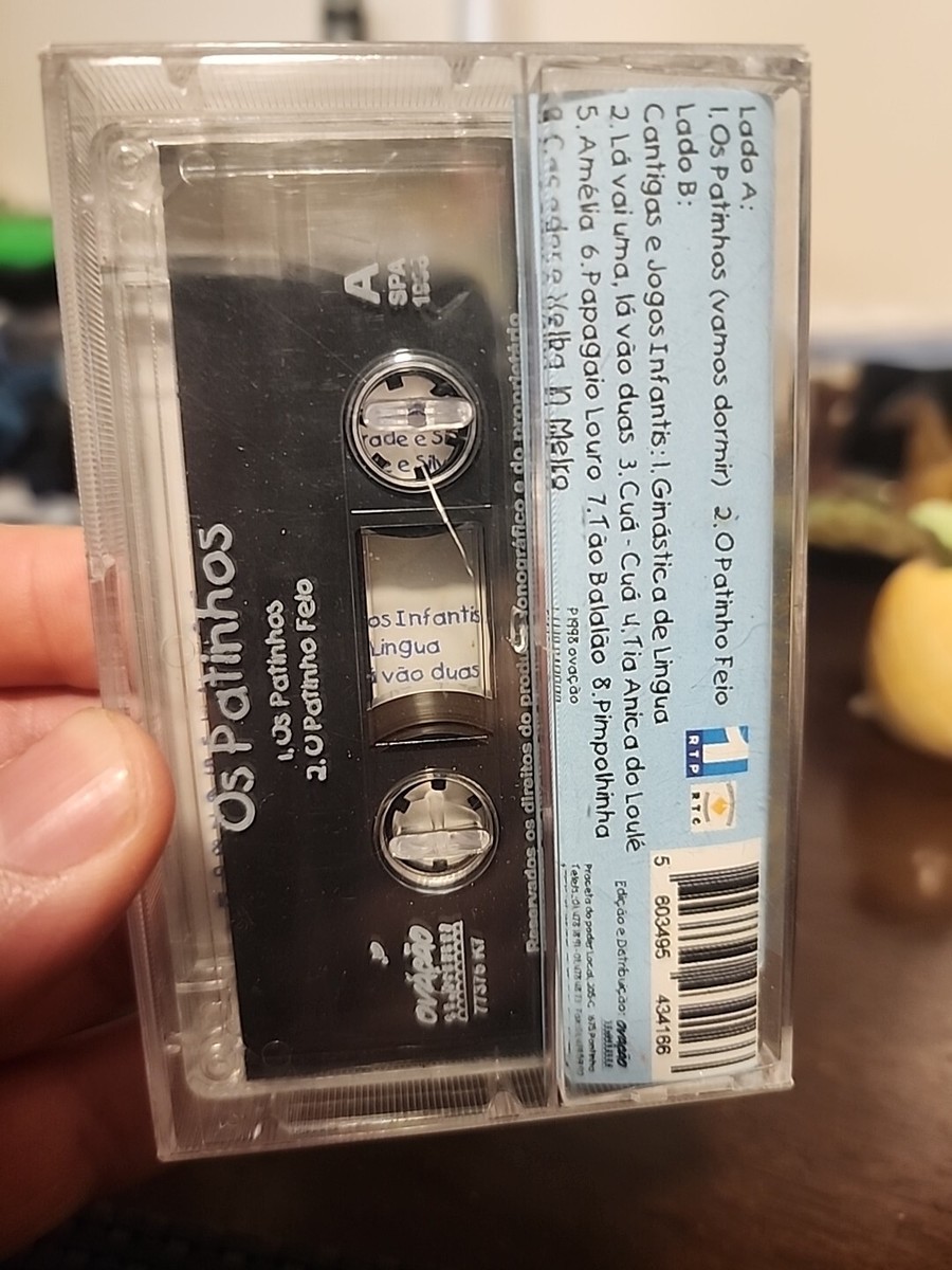 Os Patinhos (Little Ducks) Cassette Vamos A Dormir Portugal