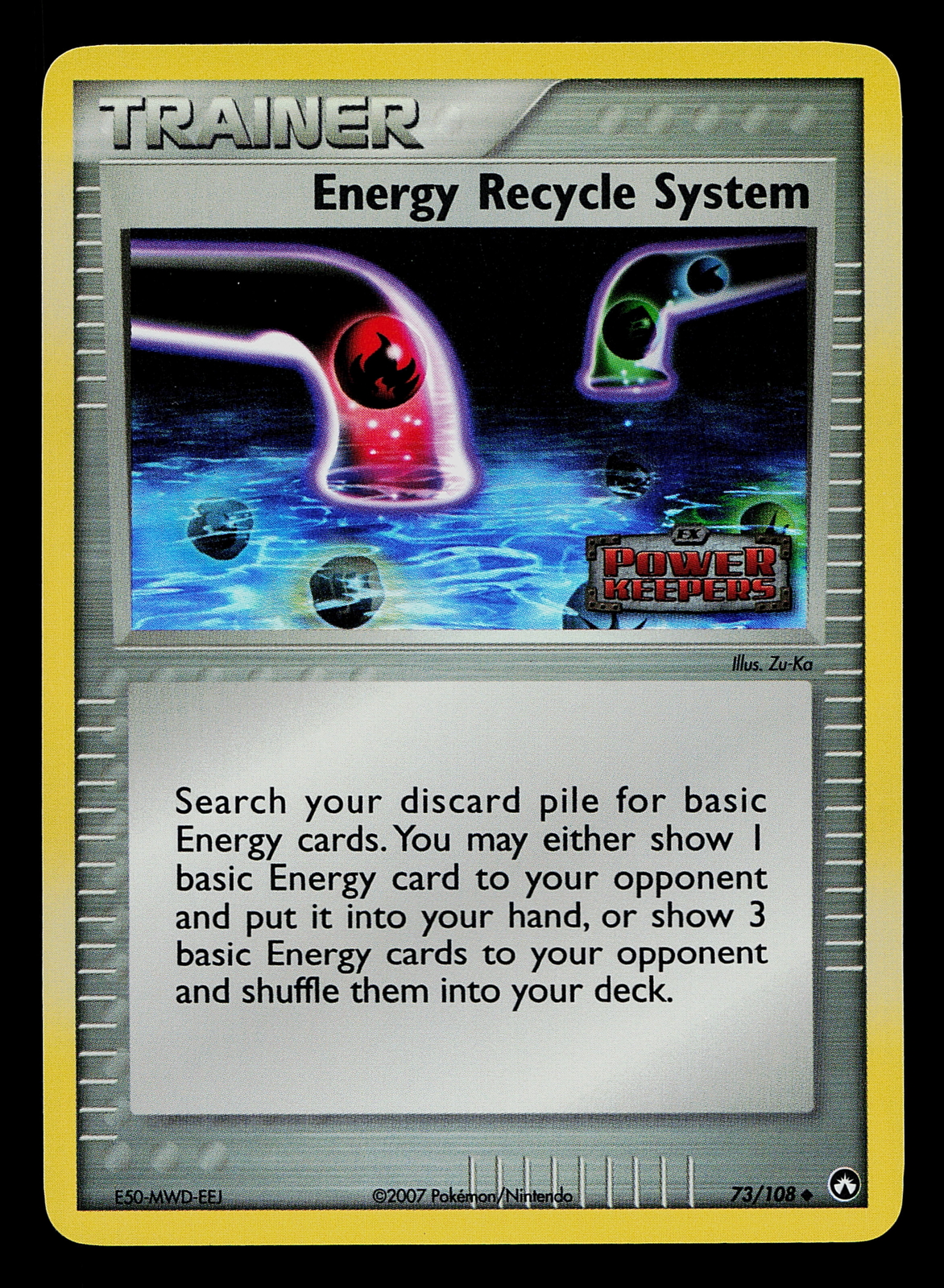 Pokemon Card - Energy Recycle System Power Keepers 73/108 Holo Stamped